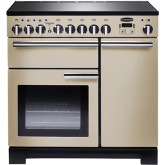 Rangemaster Professional Deluxe 90 Induction Cream/Chrome PDL90EICR/C