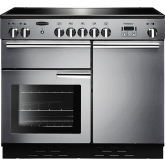 Rangemaster Professional Plus 100 Ceramic Stainless Steel/Chrome PROP100ECSS/C