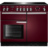 Rangemaster Professional Plus 100 Induction Cranberry/Chrome PROP100EICY/C
