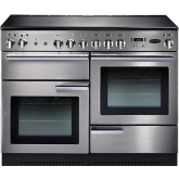 Rangemaster Professional Plus 110 Ceramic Stainless Steel/Chrome PROP110ECSS/C