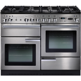 Rangemaster Professional Plus 110 Gas Stainless Steel/Chrome PROP110NGFSS/C
