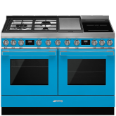 Smeg CPF120IGMPT Dual Fuel Range Cooker Turquoise