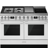 Smeg CPF120IGMPWH Dual Fuel Range Cooker