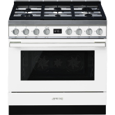 Smeg CPF9GPWH Dual Fuel Range Cooker