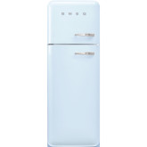 Smeg FAB30LPB6UK 60cm 50s Style Left Hand Hinge Fridge Freezer Pastel Blue