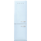 Smeg FAB32LPB6UK 60cm 50s Style Left Hand Hinge Fridge Freezer Pastel Blue