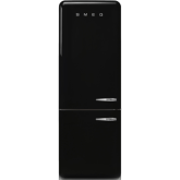 Smeg FAB38LBL6 50s Style Left Hand Hinge Fridge Freezer Black