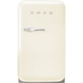 Smeg FAB5RCR5 Right Hand Hinged Minibar Cream