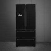 Smeg FQ55FNDE American Fridge Freezer Black