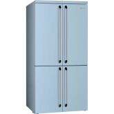 Smeg FQ960PB6 90cm Victoria Four Door Fridge Freezer Pastel Blue