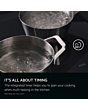 AEG CIB6743ACB 60cm Black Double Oven Electric Cooker