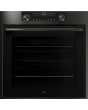 Asko OP8687B 59.5cm Built In Electric Single Oven - Black Steel