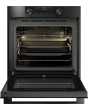 Asko OP8687B 59.5cm Built In Electric Single Oven - Black Steel