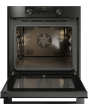 Asko OP8687B 59.5cm Built In Electric Single Oven - Black Steel