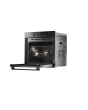 Asko OP8687B 59.5cm Built In Electric Single Oven - Black Steel