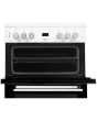 Beko EDC633W 60cm Double Oven Electric Cooker