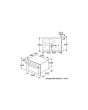 Bosch CMA583MS0B Series 4 Built-In Combination Microwave