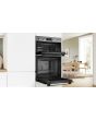 Bosch MBA533BS3B Series 4- 60cm Built In Double Oven - Stainless Steel