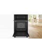 Bosch MBA533BS3B Series 4- 60cm Built In Double Oven - Stainless Steel