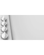 Bosch PBP6B2B60 58cm Gas Hob - White