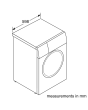 Bosch WGG244ZCGB 9kg 1400 Spin Washing Machine - Graphite