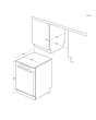 Candy Rapid? CF 3C9E0W-80 Dishwasher White 13 Settings