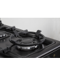 Creda C60DFMRA 59.8cm Dual Fuel Rangecooker with Double Oven and Gas Hob - Anthracite