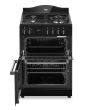 Creda C60DFMRA 59.8cm Dual Fuel Rangecooker with Double Oven and Gas Hob - Anthracite