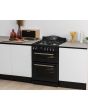 Creda C60DFMRA 59.8cm Dual Fuel Rangecooker with Double Oven and Gas Hob - Anthracite