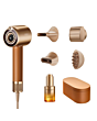 Dreame AHX30 Gold Hair Dryer with 130,000RPM Motor