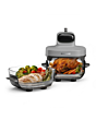 Dreame PT60_GREY Air Fryer with Dual 3D Hot Air Cook