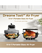Dreame PT60_GREY Air Fryer with Dual 3D Hot Air Cook