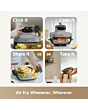 Dreame PT60_GREY Air Fryer with Dual 3D Hot Air Cook