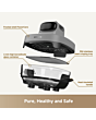 Dreame PT60_GREY Air Fryer with Dual 3D Hot Air Cook