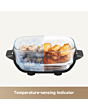 Dreame PT60_GREY Air Fryer with Dual 3D Hot Air Cook