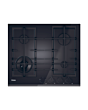 Haier HAVG6BF4TBPB 4-Zone Gas Glass Hob Black