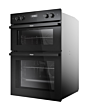 Haier Series 2 HWO9M2M5B Double Electric Oven Black