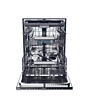 Haier XI 6C4S3FSB-80 Integrated Dishwasher 16 Place Settings