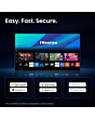 Hisense 100UR8STUK 4K Ultra HD RGB MiniLED TV Black