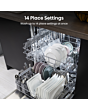Hisense HS642D90WUK Dishwasher White 14 Place Settings