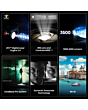 Hisense PX4TUKPRO Projector Silver Black Model