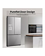 Hisense RF815N4SESE Silver No Frost Fridge Freezer