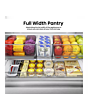 Hisense RF815N4SESE Silver No Frost Fridge Freezer