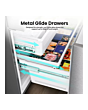 Hisense RF815N4SESE Silver No Frost Fridge Freezer