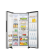 Hisense RS694N4TIE 91cm No Frost American Style Fridge Freezer - Stainless Steel