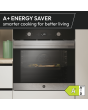 Hoover HO6 H3T1CTX Built-In Oven 78L Stainless Steel