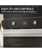 Hoover HO6 H3T1CTX Built-In Oven 78L Stainless Steel