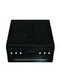 Hotpoint HDE6VDCASB1 50cm Double Oven Cooker Black