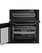Hotpoint HDE6VDCAX 60cm Double Oven Electric Cooker