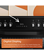 Hotpoint HDE6VDCAX 60cm Double Oven Electric Cooker